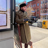 Light Brown Hungarian Magyar Army Double Cuffed Overcoat