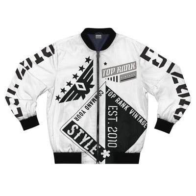 Black & White Men's Bomber Jacket