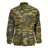 Hellenic Greek Army Field US Style BDU Lizard Camo Field Jacket