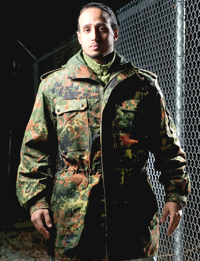 Woodland Flecktarn Camo Deutschland German Bundeswehr Hooded Parka