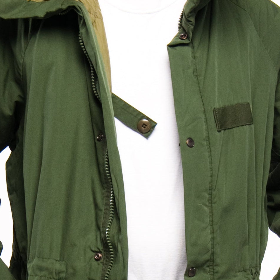 Scandanavian Sverige Swedish Army Green M90 Parka – Top Rank Vintage