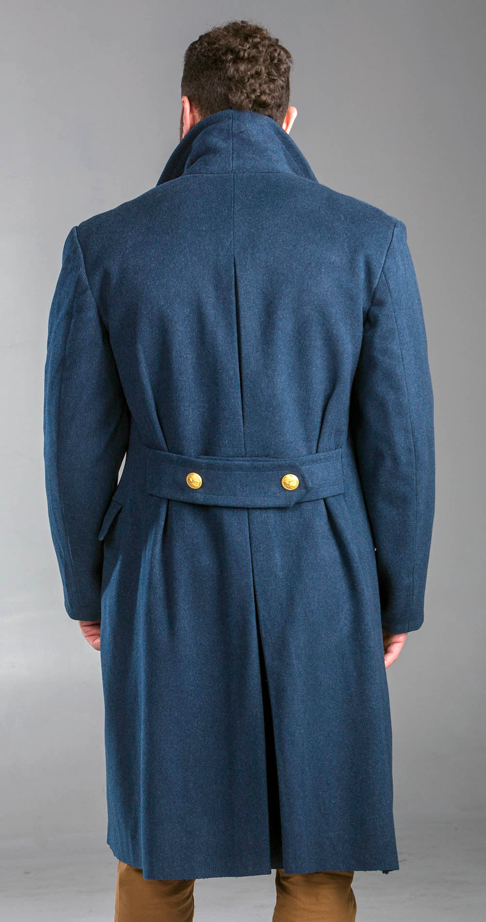 Aeronautica Militare Officer's Wool Blue Overcoat – Top Rank Vintage