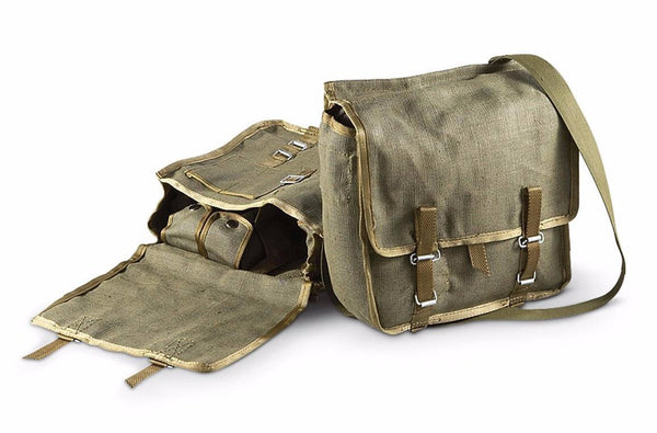 Vintage Bag, 1940s Bag, Shoulder Bag, Fishing Bag, Messenger Bag, Military  Bag, Side Cinches, Canvas Bag, Vintage Satchel, Vintage Luggage -   Canada