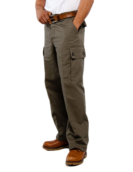 Army Green Classic Cargo Pants – Top Rank Vintage