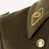 Light Brown Hungarian Army Double Cuffed Overcoat - Top Rank Vintage