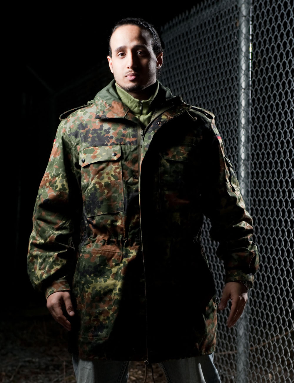 Full Sleeve Camouflage Military Jacket